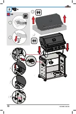 Предварительный просмотр 10 страницы Napoleon ROGUE RXT625SIB-1 Assembly Manual