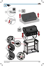 Предварительный просмотр 11 страницы Napoleon ROGUE Series Assembly Manual