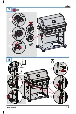 Предварительный просмотр 13 страницы Napoleon ROGUE Series Assembly Manual