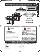 Napoleon ROGUE XT 625 SIB Manual предпросмотр