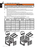 Предварительный просмотр 20 страницы Napoleon S1 Installation And Operating Instructions Manual