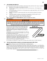 Предварительный просмотр 25 страницы Napoleon S1 Installation And Operating Instructions Manual