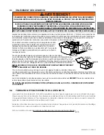 Предварительный просмотр 71 страницы Napoleon S1 Installation And Operating Instructions Manual