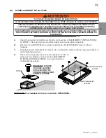 Предварительный просмотр 73 страницы Napoleon S1 Installation And Operating Instructions Manual