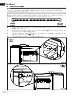 Preview for 22 page of Napoleon S20-1 Installation And Operation Manual