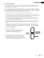 Preview for 15 page of Napoleon S25 Installation And Operation Manual