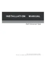 Napoleon Split Universal Type Installation Manual preview