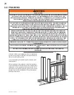 Preview for 26 page of Napoleon StarFire GD70NT-S Installation And Operating Instructions Manual