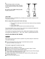 Preview for 7 page of Napoleon TERRACE AND PATIO HEATER User Installation And Operation Manual