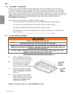 Preview for 64 page of Napoleon TIMBERWOLF PEDESTAL T2250 Installation And Operating Instructions Manual