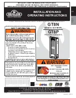 Napoleon TORCH GT8N Installation And Operating Instructions Manual предпросмотр