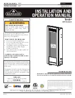 Napoleon TORCH GT8P Installation And Operation Manual preview