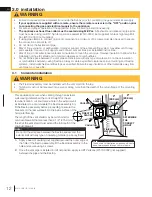 Preview for 12 page of Napoleon TORCH GT8P Installation And Operation Manual