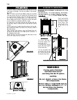 Предварительный просмотр 14 страницы Napoleon Tureen GD82NT-T Installation And Operation Instructions Manual