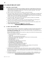 Preview for 10 page of Napoleon ULTIMATE 9700 Series Installation And Operating Instructions Manual