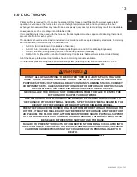 Preview for 13 page of Napoleon ULTIMATE 9700 Series Installation And Operating Instructions Manual