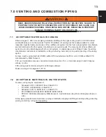 Preview for 15 page of Napoleon ULTIMATE 9700 Series Installation And Operating Instructions Manual