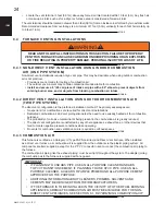 Preview for 24 page of Napoleon ULTIMATE 9700 Series Installation And Operating Instructions Manual