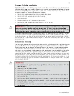 Предварительный просмотр 5 страницы Napoleon ultra chef L485 Installation And Operating Instructions Manual