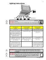 Preview for 7 page of Napoleon ultra chef L485 Installation And Operating Instructions Manual