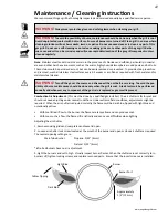 Preview for 11 page of Napoleon ultra chef L485 Installation And Operating Instructions Manual