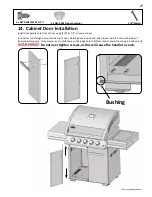 Предварительный просмотр 27 страницы Napoleon ultra chef L485 Installation And Operating Instructions Manual