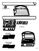 Предварительный просмотр 25 страницы Napoleon Ultra Chef U405 CART Assembly Instructions Nstructions / Owners Manual