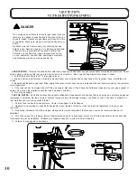 Предварительный просмотр 30 страницы Napoleon Ultra Chef U405 CART Assembly Instructions Nstructions / Owners Manual