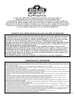 Preview for 11 page of Napoleon Ultra chef UD405RSB User Manual