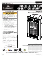 Napoleon Vittoria GD19-2 Installation And Operation Manual preview