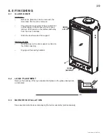 Предварительный просмотр 39 страницы Napoleon Vittoria GD19N Installation And Operating Instructions Manual