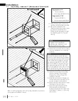 Preview for 20 page of Napoleon Wolf Steel Silhouette Installation Manual