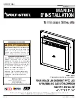 Preview for 31 page of Napoleon Wolf Steel Silhouette Installation Manual