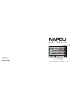 NAPOLI ELECTRONICS NPL-DVD TV 7929 BT Instruction Manual предпросмотр