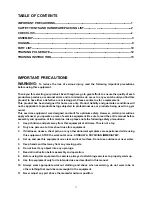 Preview for 2 page of Napoli NPL-U023 User Manual