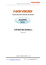 Narada Ares OPzV Series Operation Manual preview