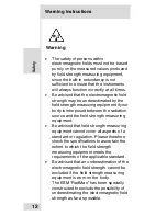 Preview for 14 page of NARDA 2250 SERIES Operating Manual