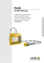 NARDA 5G FR2 Antenna Handling Instructions Manual preview