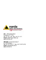 Preview for 137 page of NARDA 8718B User Manual