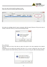 Preview for 17 page of NARDA AMB-8059 Quick Step Manual