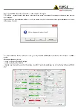 Preview for 18 page of NARDA AMB-8059 Quick Step Manual