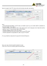 Preview for 25 page of NARDA AMB-8059 Quick Step Manual