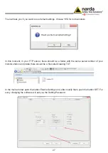 Preview for 27 page of NARDA AMB-8059 Quick Step Manual