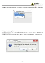 Preview for 51 page of NARDA AMB-8059 Quick Step Manual
