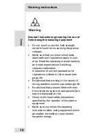 Preview for 12 page of NARDA ESM-10 RadMan Mobile Operating Manual