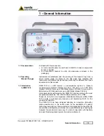 Preview for 9 page of NARDA PMM 7010 Series User Manual