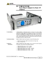 Предварительный просмотр 65 страницы NARDA PMM CA0010 User Manual