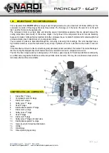 Preview for 6 page of NARDI COMPRESSORI PACIFIC E27 User And Maintenance Manual