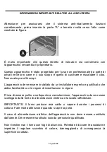 Preview for 4 page of nardi FEX47D50N5 Instruction Booklet For Installation, Use, Maintenance