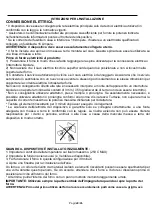 Предварительный просмотр 8 страницы nardi FEX47D50N5 Instruction Booklet For Installation, Use, Maintenance